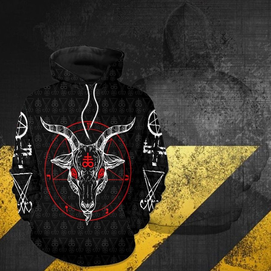 Satanic 666 3D Hoodie For Men For Women All Over Printed Hoodie