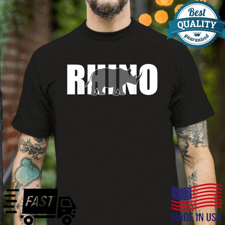 Save Rhino Rhino Rhinoceros Shirt