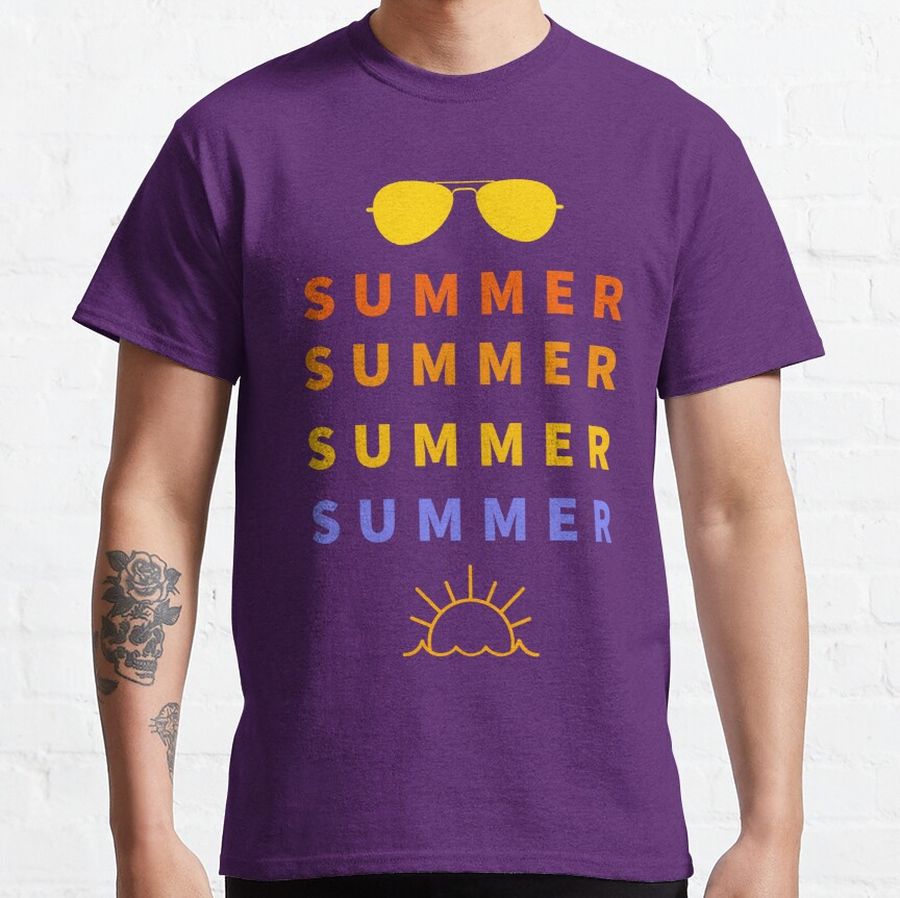  Say Hello To Summer   CLASSIC T-SHIRT Classic T-Shirt