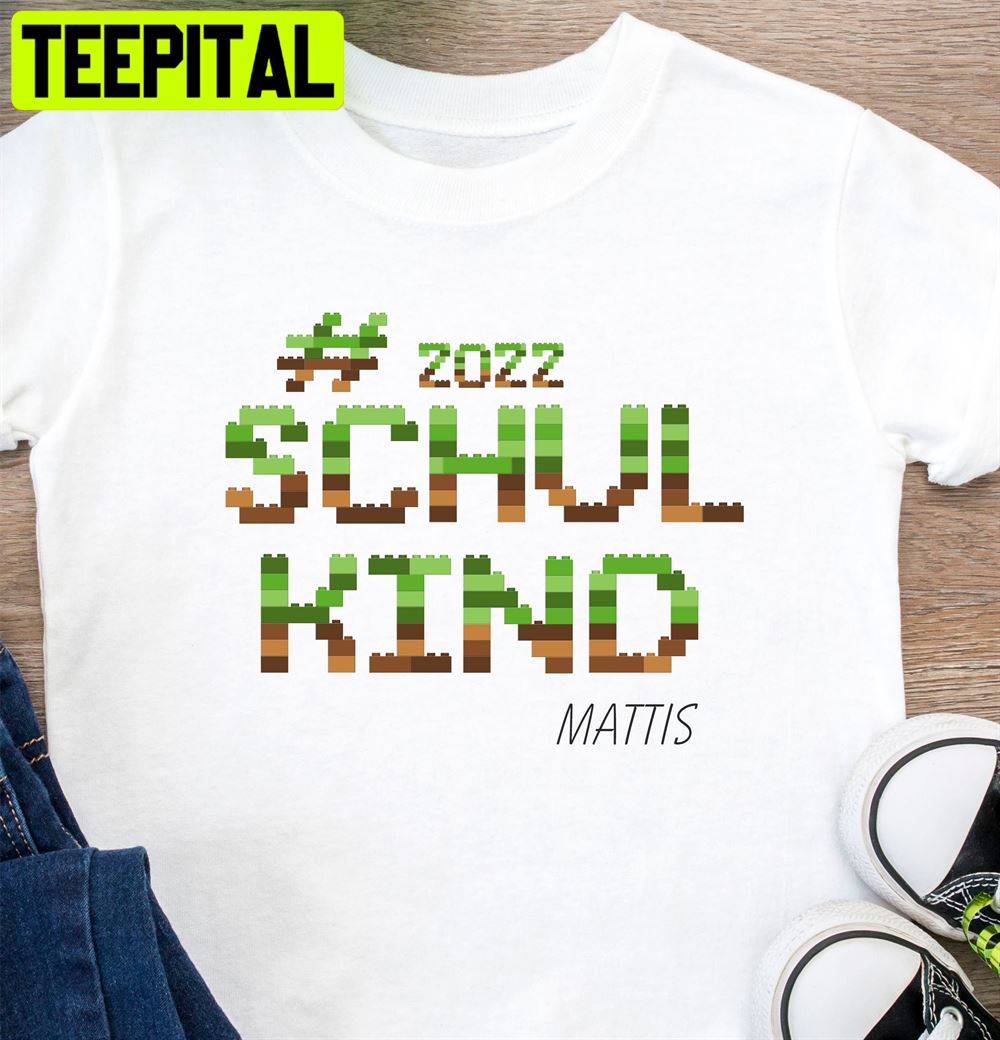 Schoolchild # 2022 Lego Bricks Unisex T-Shirt