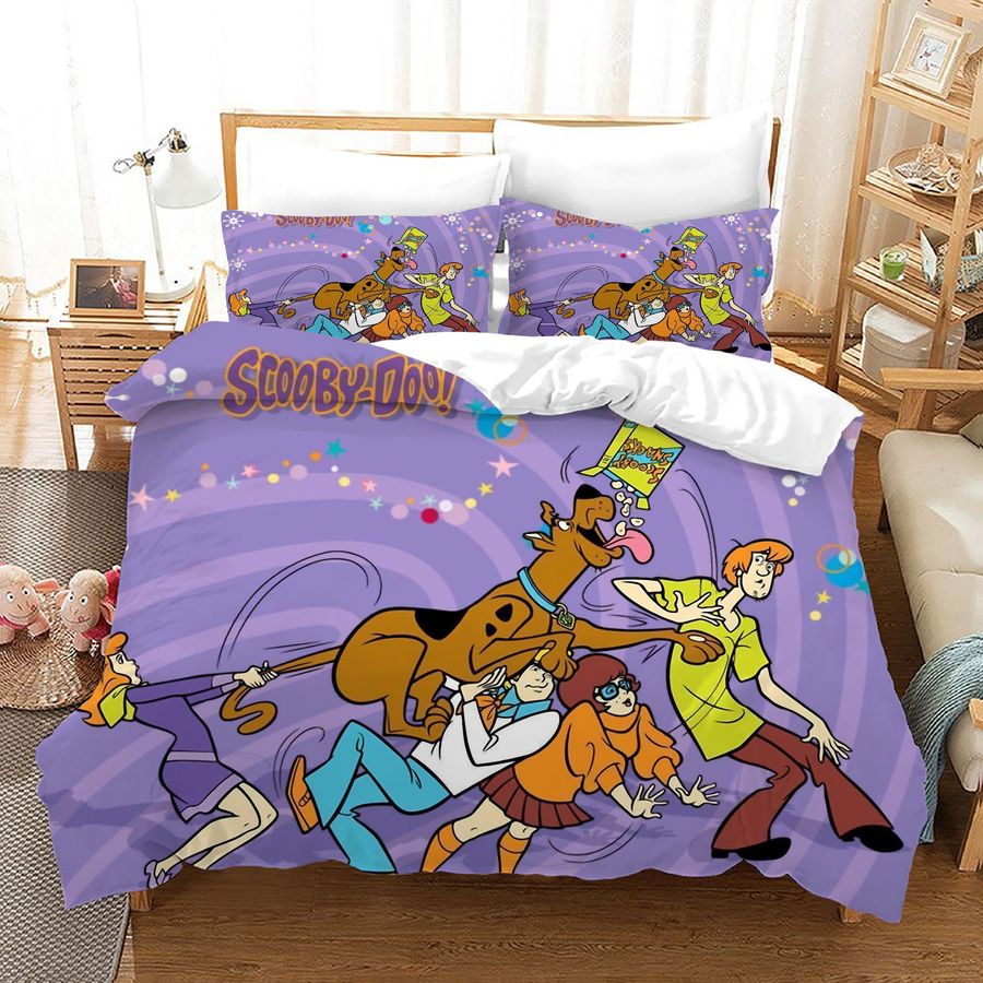 Scooby Doo #5 Duvet Cover Quilt Cover Pillowcase Bedding Sets