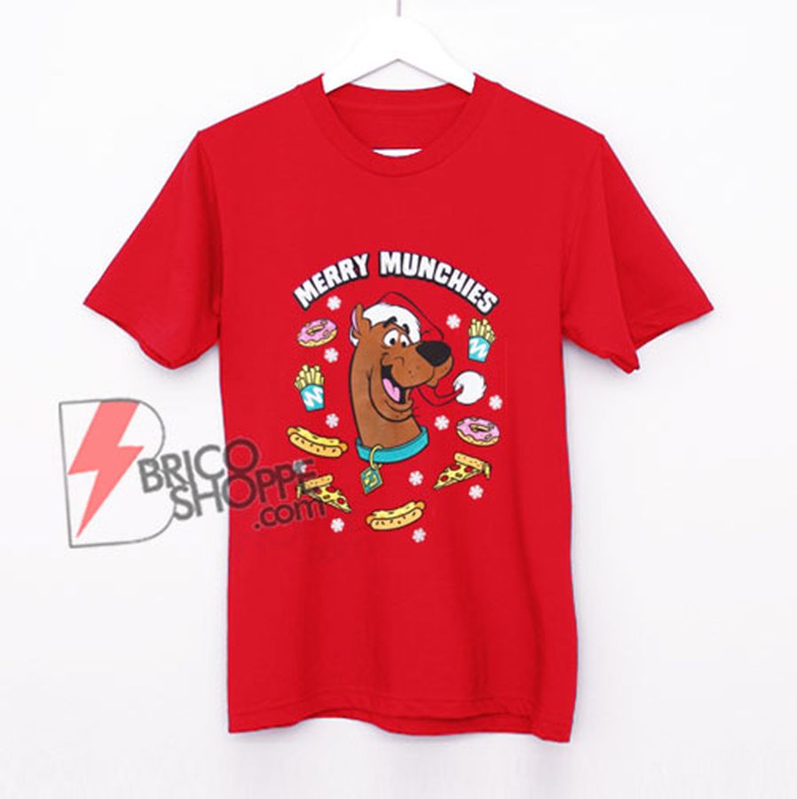 Scooby Doo Merry Munchies Christmas Shirt – Scooby Doo Christmas Shirt – Funny Christmas Shirt