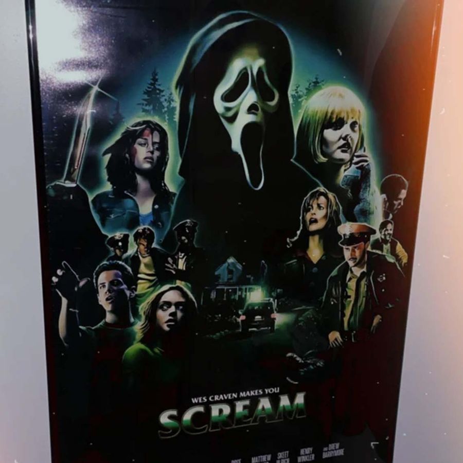 SCREAM Horror Movie Poster