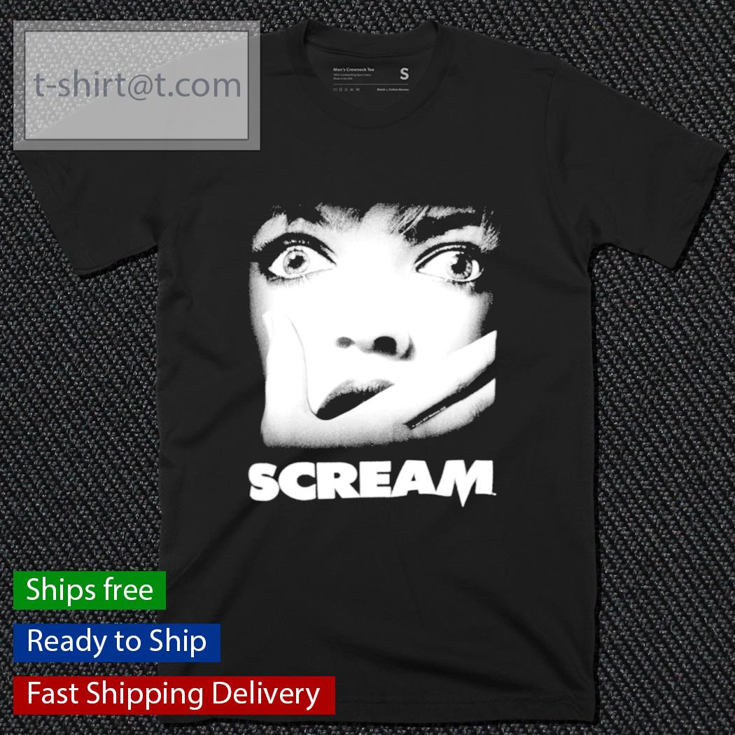 Scream Poster Black Shirt