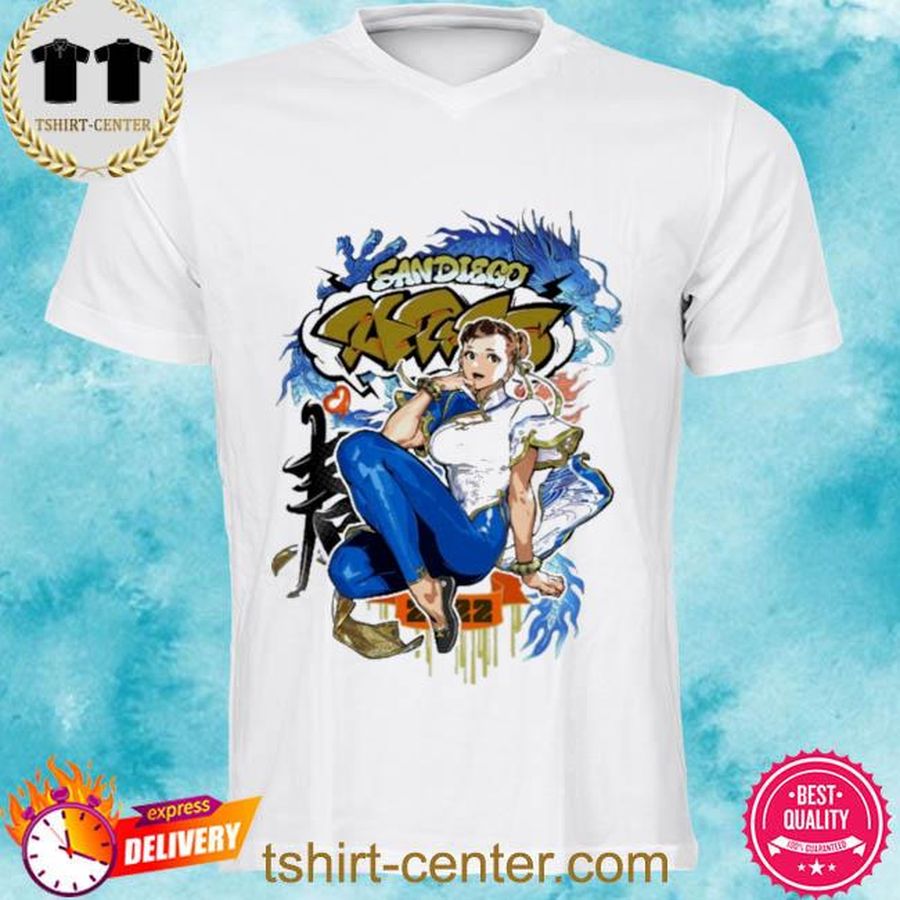 Sdcc 2022 Udon Street Fighter Chun Li Shirt T-shirt, Hoodie, SweatShirt, Long Sleeve