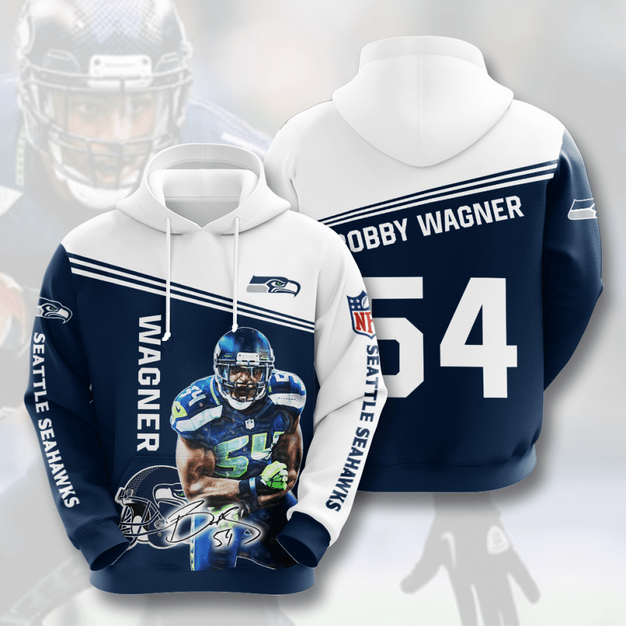 Seattle Seahawks Bobby Wagner 3D Hoodie Sweatshirt For Fans Men Women All Over Printed Hoodie.png