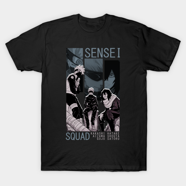 Sensei Squad - Anime T-shirt, Hoodie, SweatShirt, Long Sleeve