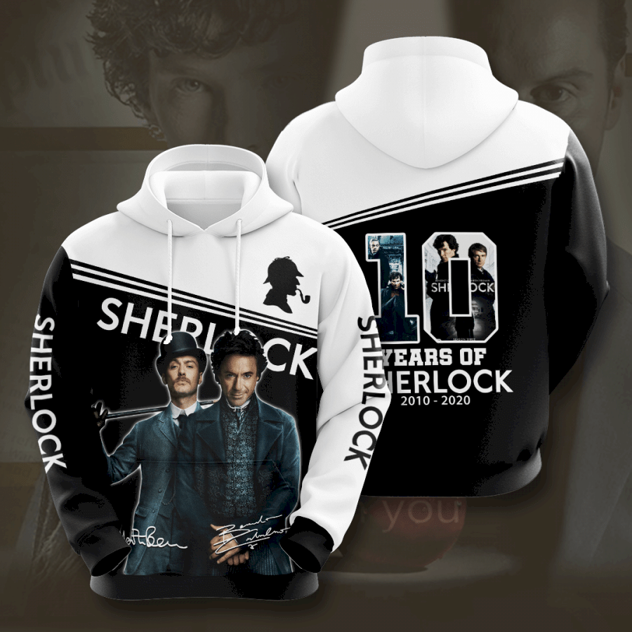 Sherlock Holmes Hoodie 3D All Over Print For Men And Women IPQ3247