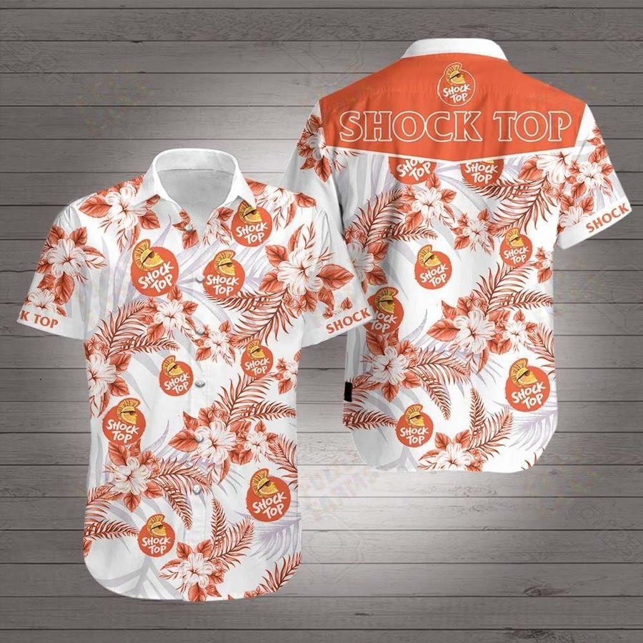 Shock Top U Hawaii Shirt Summer Button Up