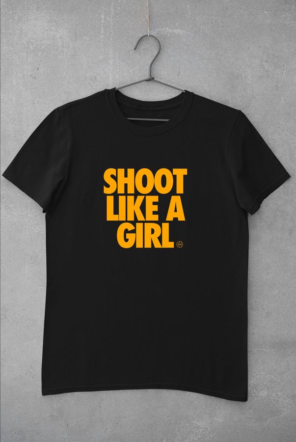 Shoot Like A Girl, Women's Basketball, Hoops, Motivational Bball Tee, Coach, Mom, Player, Funny, Player-p989