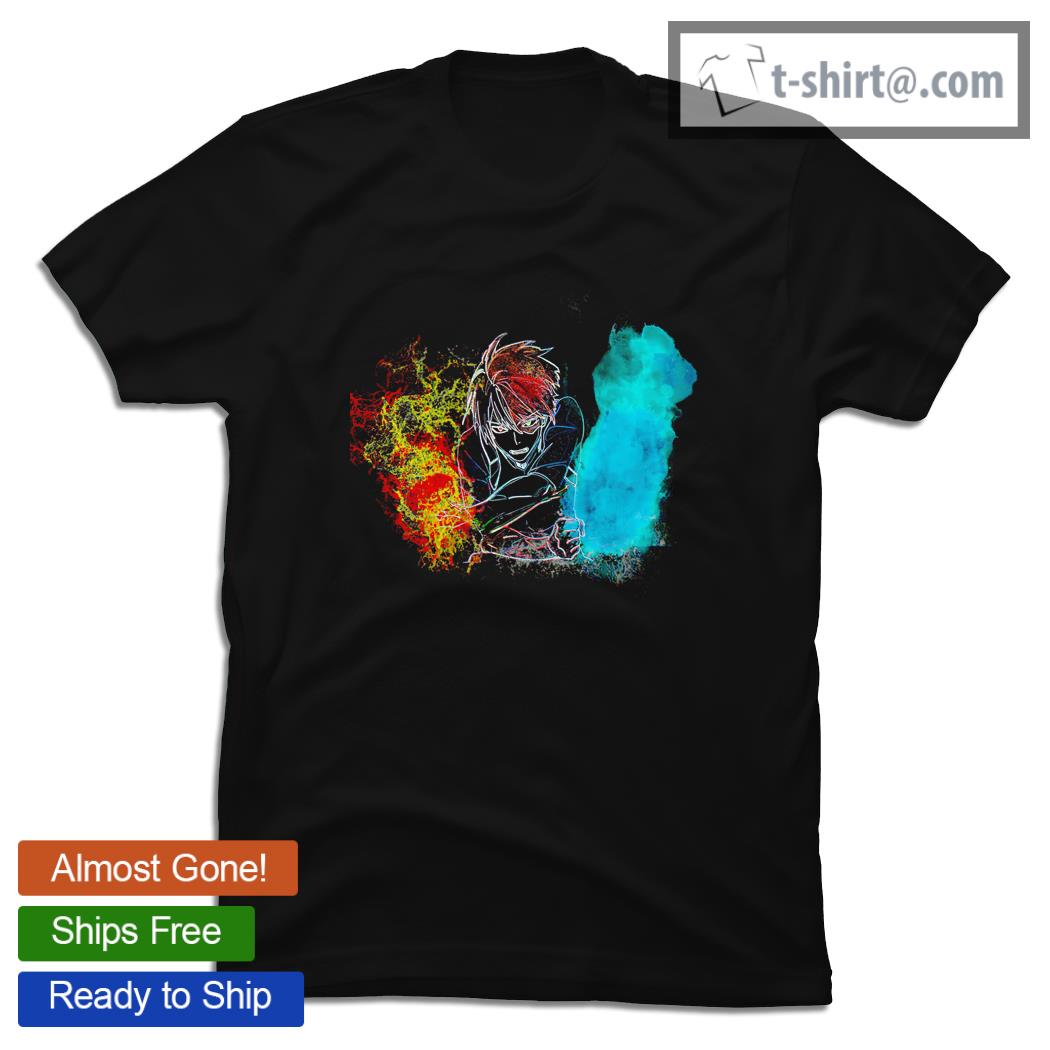 Shouto Fire and Ice shirt