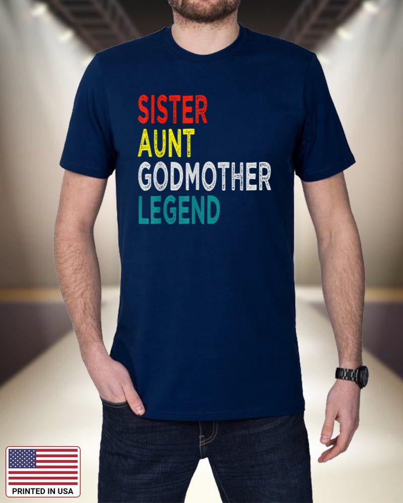 Sister Aunt Godmother Legend Funny Quote Vintage Cool Design xMNFc
