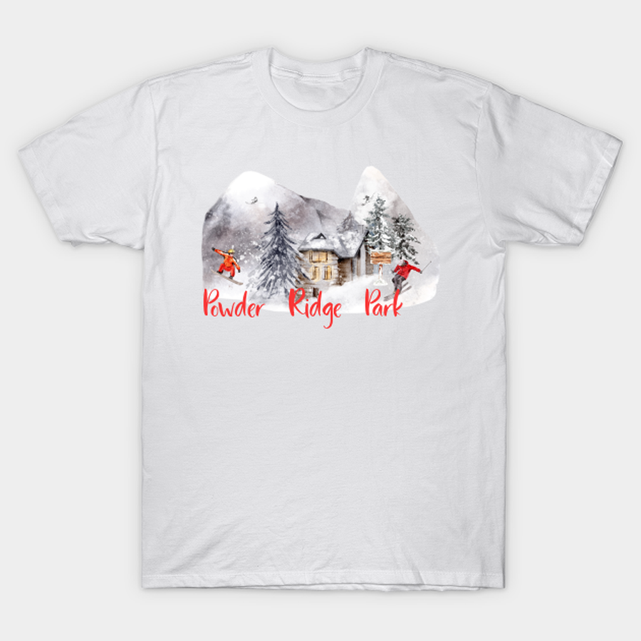 Skiing and Snowboarding in Powder Ridge Park T-shirt, Hoodie, SweatShirt, Long Sleeve.png