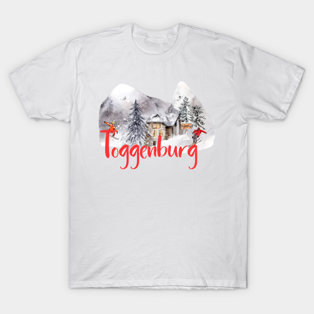 Skiing and Snowboarding in Toggenburg T-shirt, Hoodie, SweatShirt, Long Sleeve