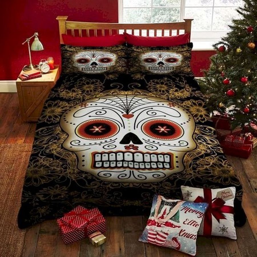 Skull Art Bedding Sets Duvet Cover Bedroom, Quilt Bed Sets,