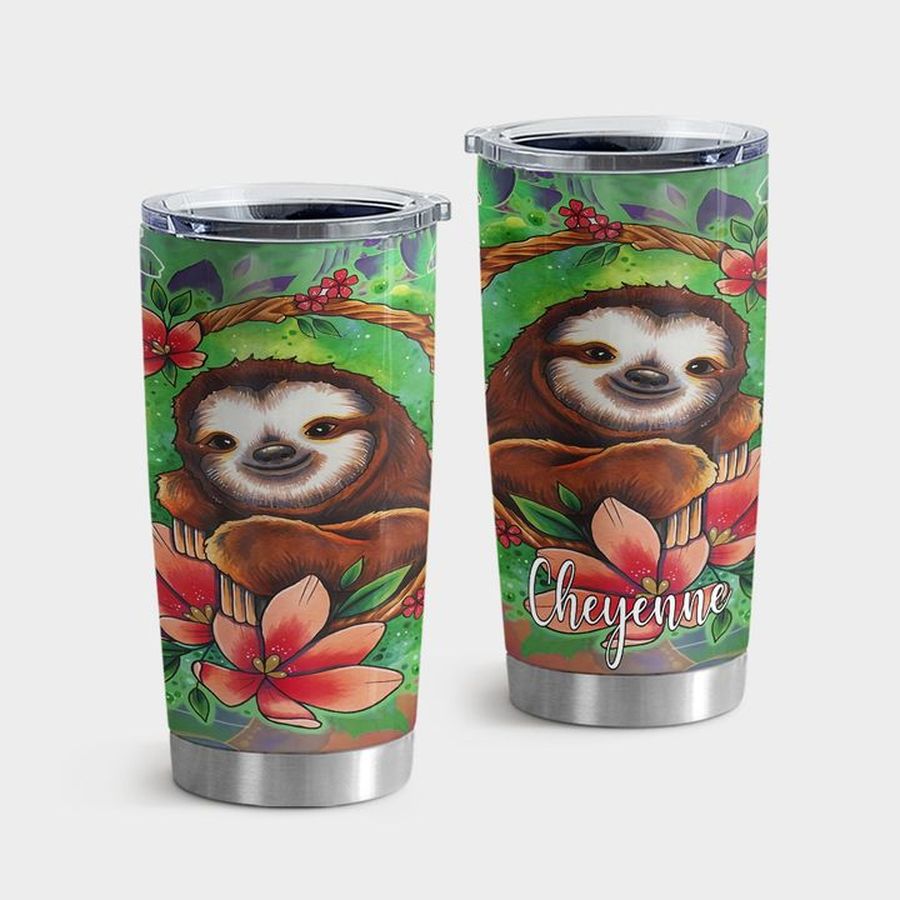 Sloth Insulated Tumbler, Sloth So Cute Tumbler Tumbler Cup 20oz , Tumbler Cup 30oz, Straight Tumbler 20oz