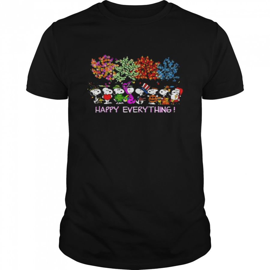 Snoopy happy everything 2022 shirt