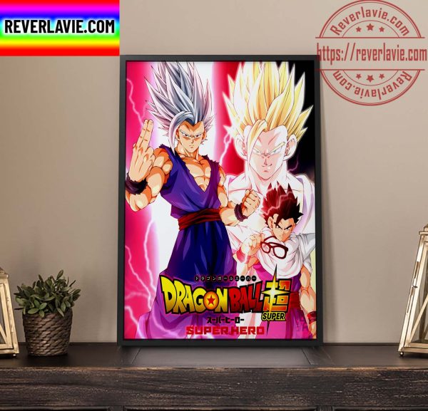 Son Gohan in Dragon Ball Super Super Hero Home Decor Poster Canvas