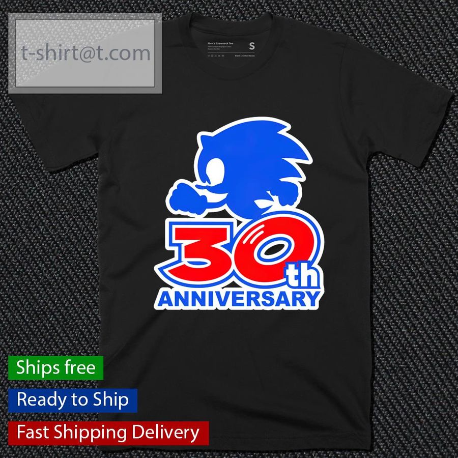 Sonic 30th anniversary shirt