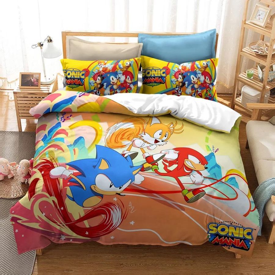 Sonic Mania #2 Duvet Cover Quilt Cover Pillowcase Bedding Sets