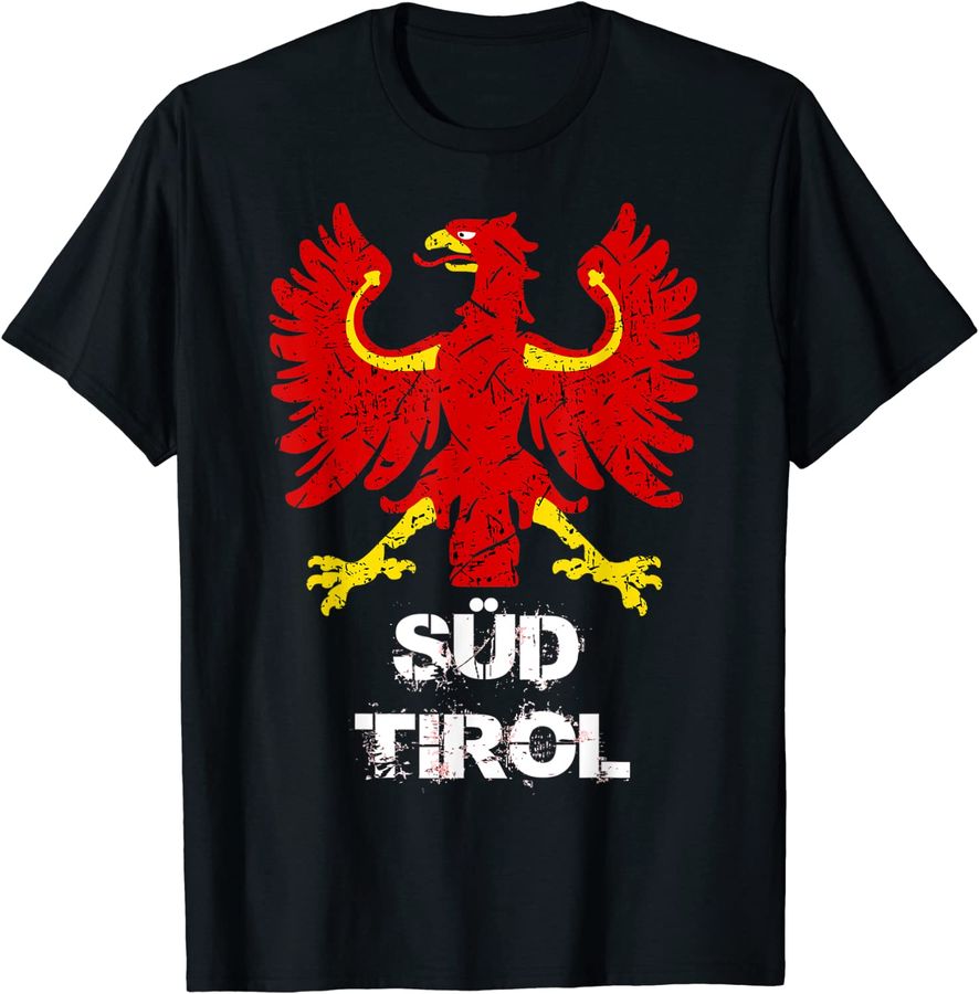 South Tyrol T-Shirt South Tyrolean Eagle Coat of Arms for Men and Women