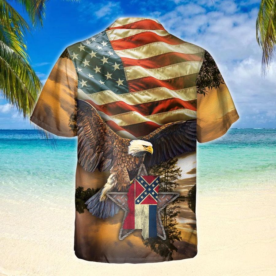 Southern Mississippi State Eagle Hawaiian Shirt