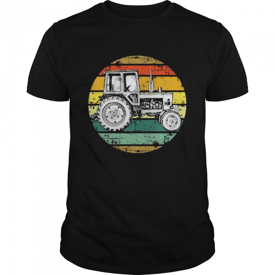 Soviet Belarus Tractor Retro Vintage Shirt