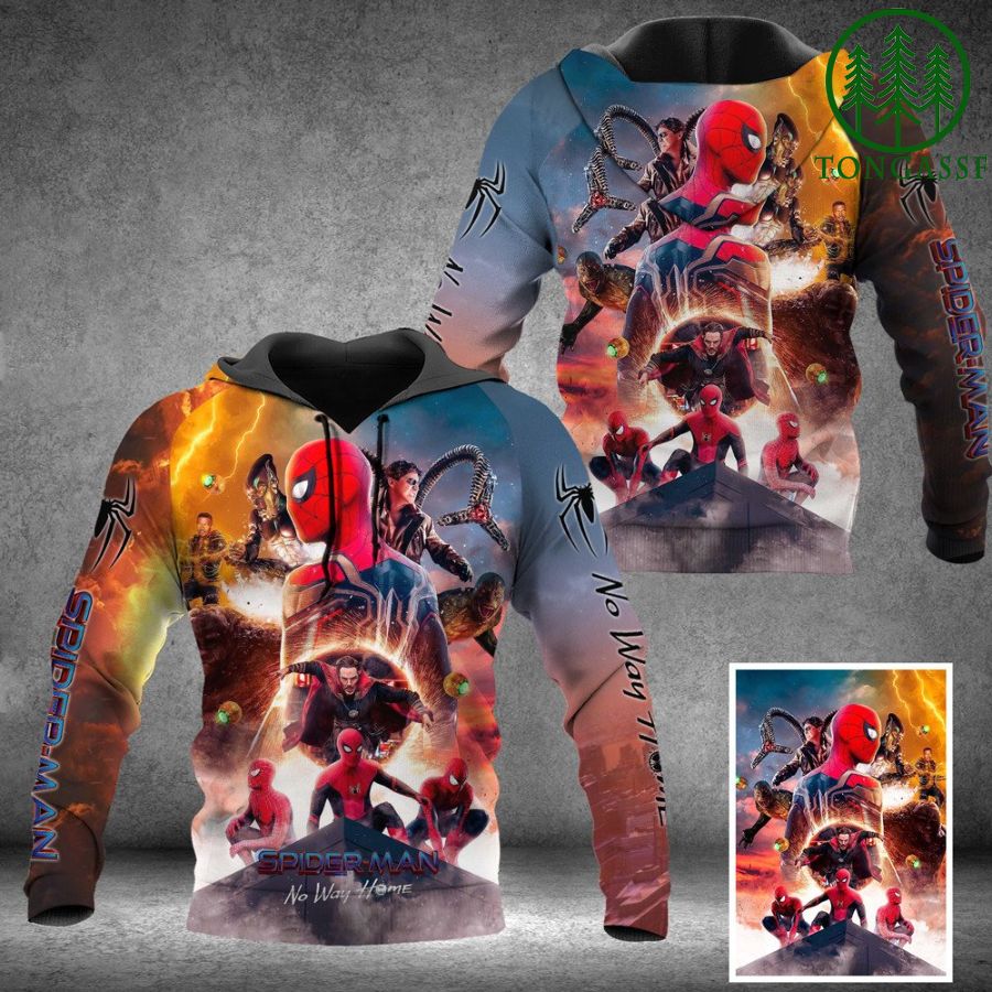 Spider Man No Way Home Characters Hoodie and Pants