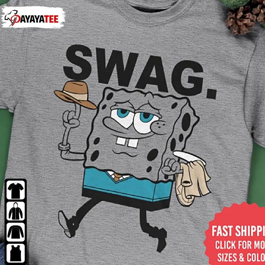 Spongebob Squarepants Swag Shirt Cartoon Unisex Hoodie
