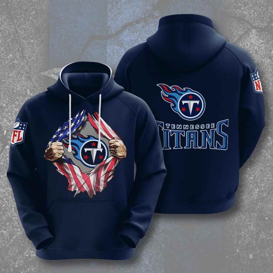Sports American Football Nfl Tennessee Titans Usa 325 Hoodie 3D