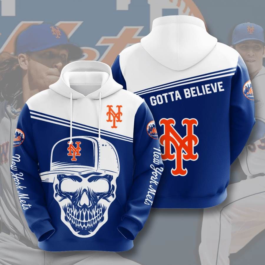  Sports Baseball Mlb New York Mets Usa 570 Hoodie 3D 