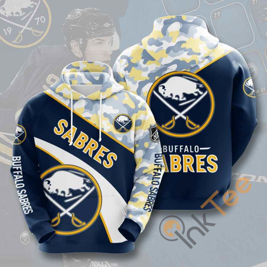 Sports Hockey Nhl Buffalo Sabres Usa 421 Hoodie 3D