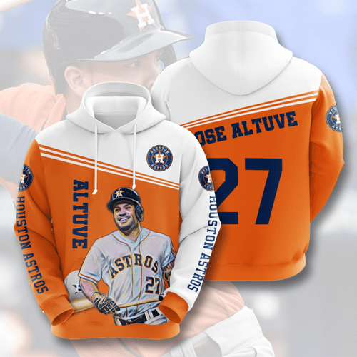 Sports Team Jose Altuve Houston Astros No661 Hoodie 3D