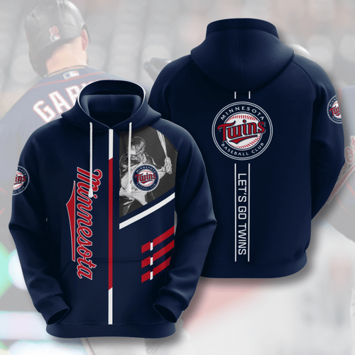  Sports Team Minnesota Twins Seattle Mariners No858 Hoodie 3D 