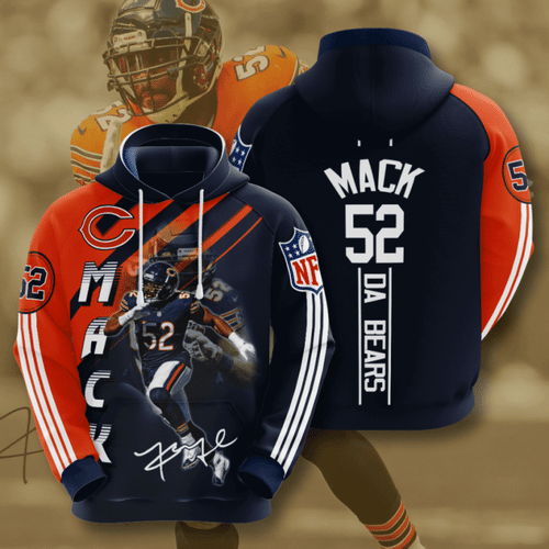 Sports Team Nfl Chicago Bears No416 Hoodie 3D