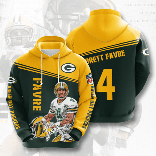 Sports Team Nfl Green Bay Packers No80 Hoodie 3D