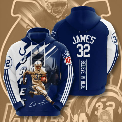 Sports Team Nfl Indianapolis Colts No939 Hoodie 3D