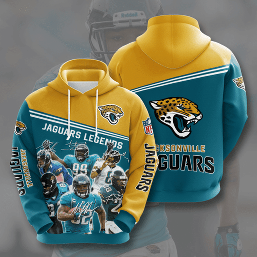 Sports Team Nfl Jacksonville Jaguars No615 Hoodie 3D.png