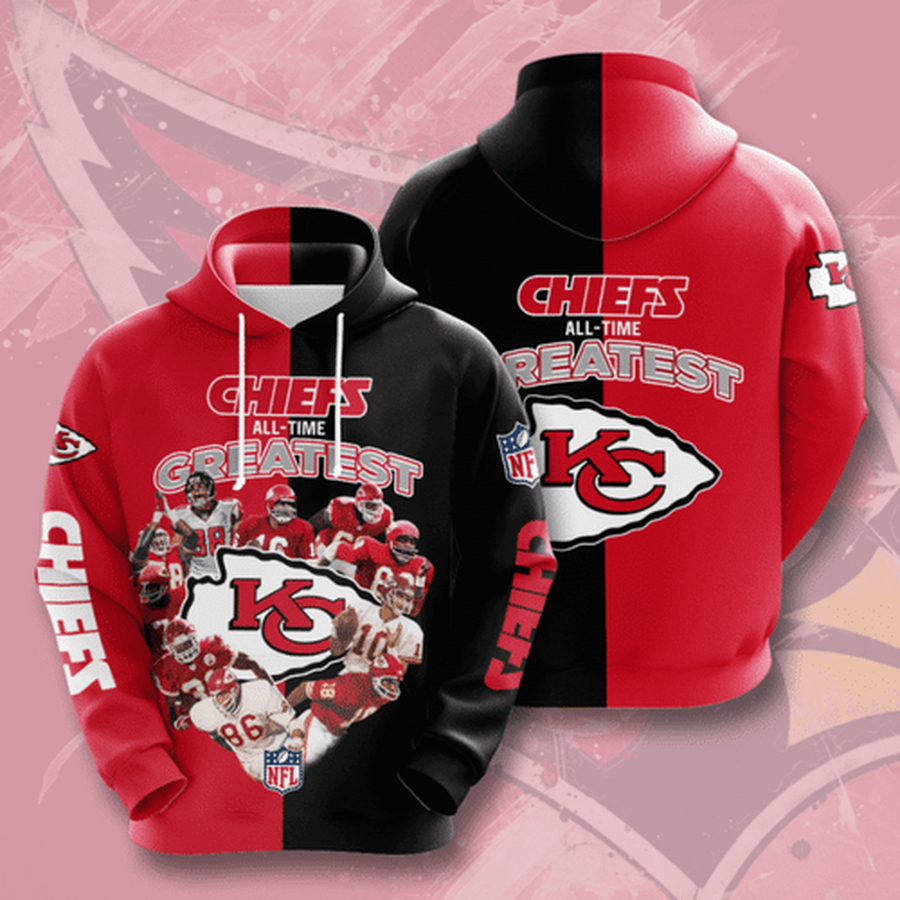 Sports Team Nfl Kansas City Chiefs No666 Hoodie 3D.png