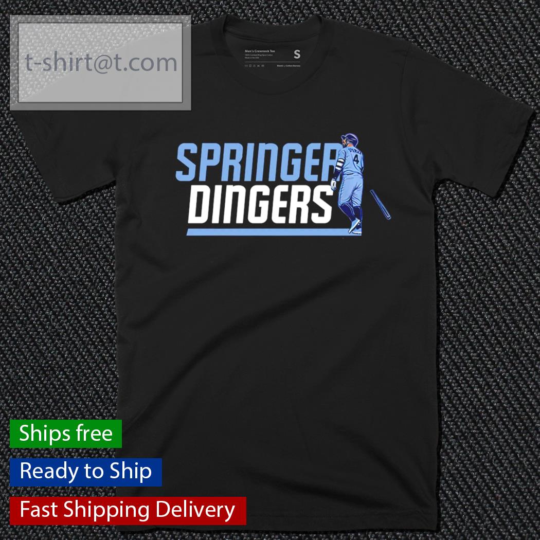 Springer Dingers baseball t-shirt
