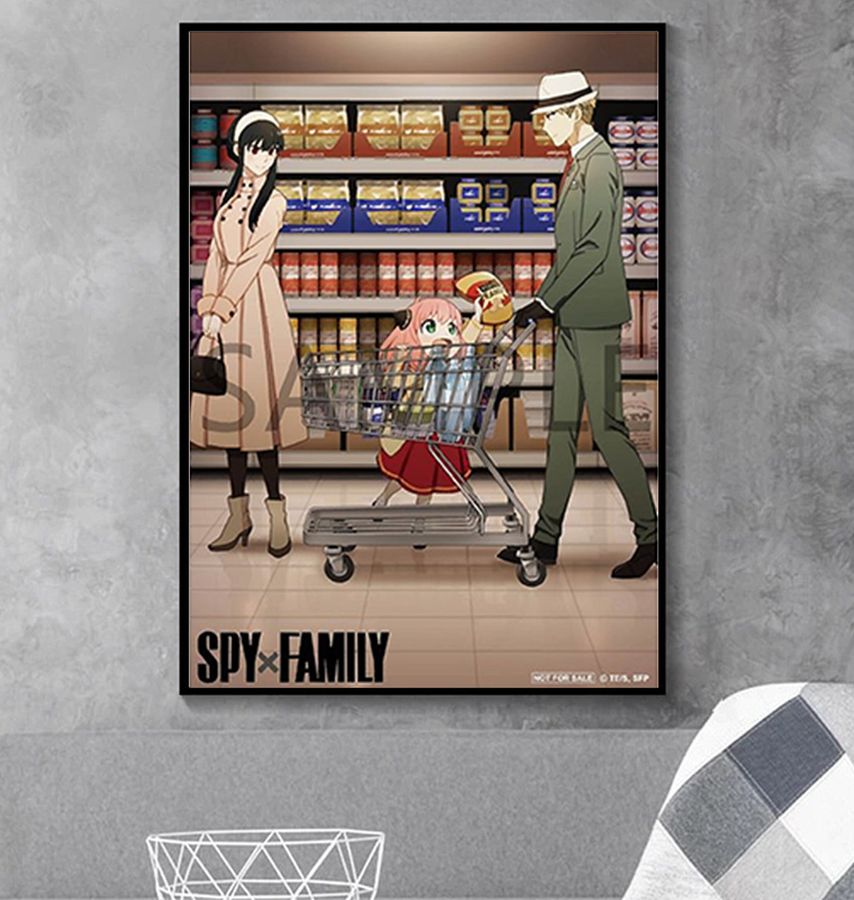 Spy x Family Poster, Anime Poster, Anime Art, Movie Print, Anime Gifts, Anime Poster-2