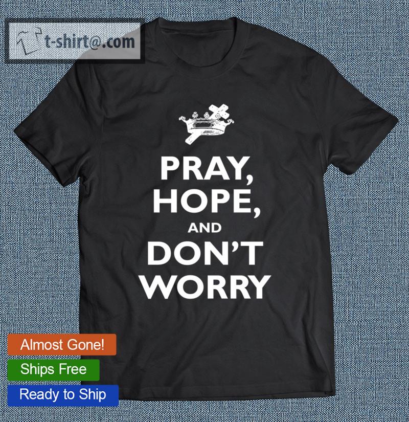 St. Padre Pio Pray Hope And Don’t Worry Catholic Saint Gifts T-shirt