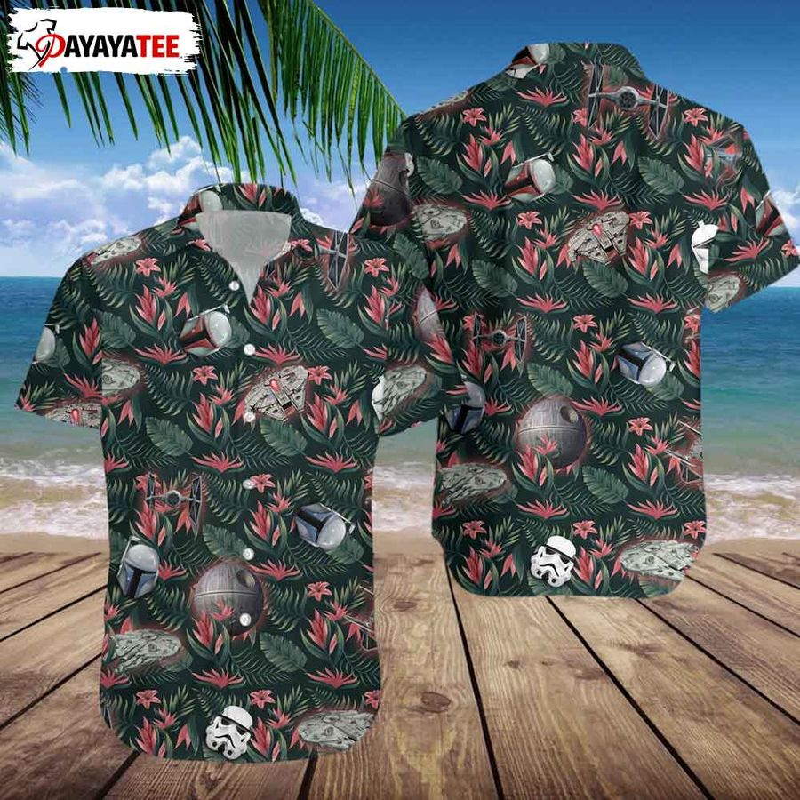 Star War Super Soft Rayon Aloha Shirt