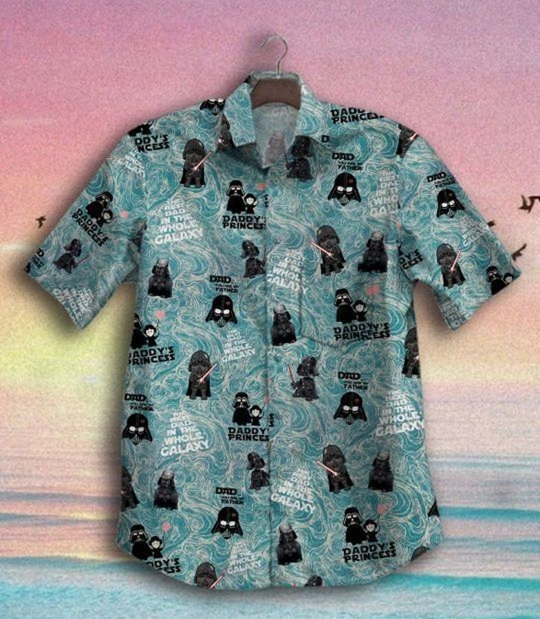Star Wars II Hawaiian Graphic Print Short Sleeve Hawaiian Casual Shirt size S - 5XL