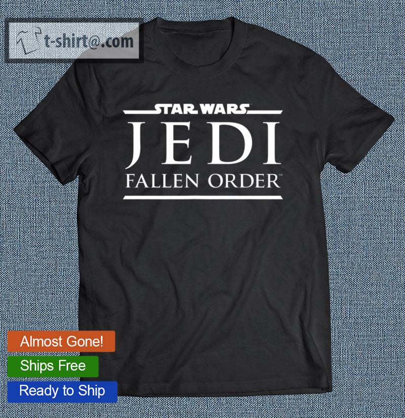 Star Wars Jedi The Fallen Order Left Chest Game Logo T-shirt