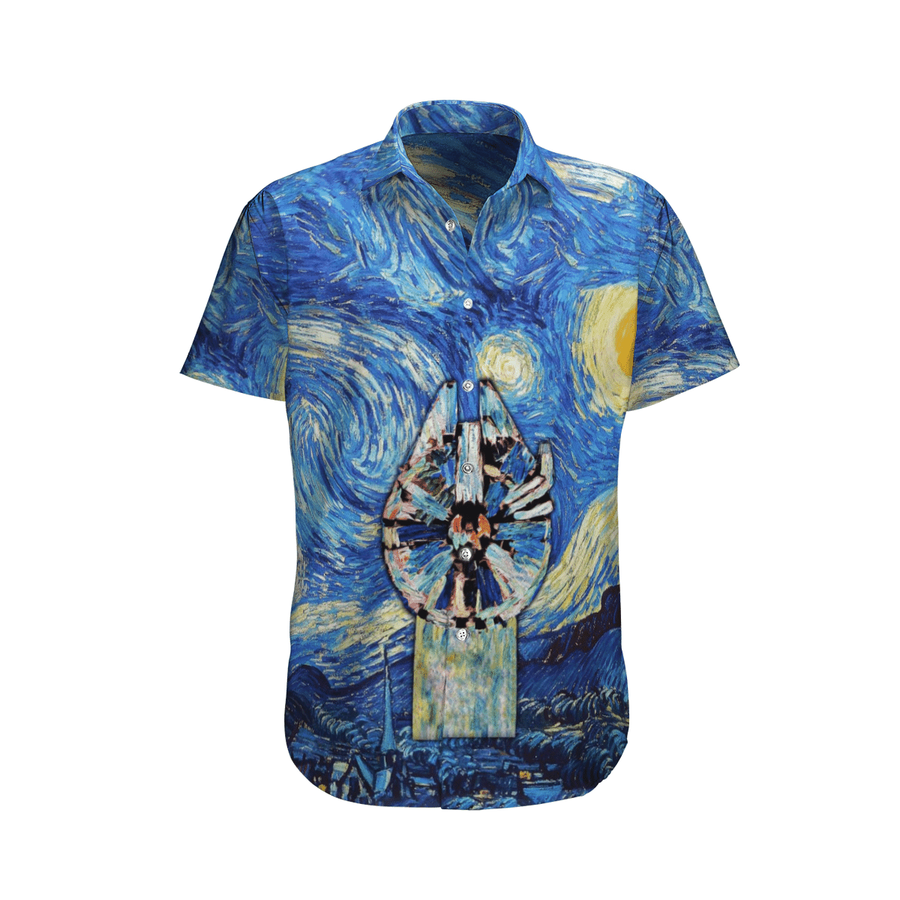 Star wars Object in fade paiting Hawaiian Shirt.png