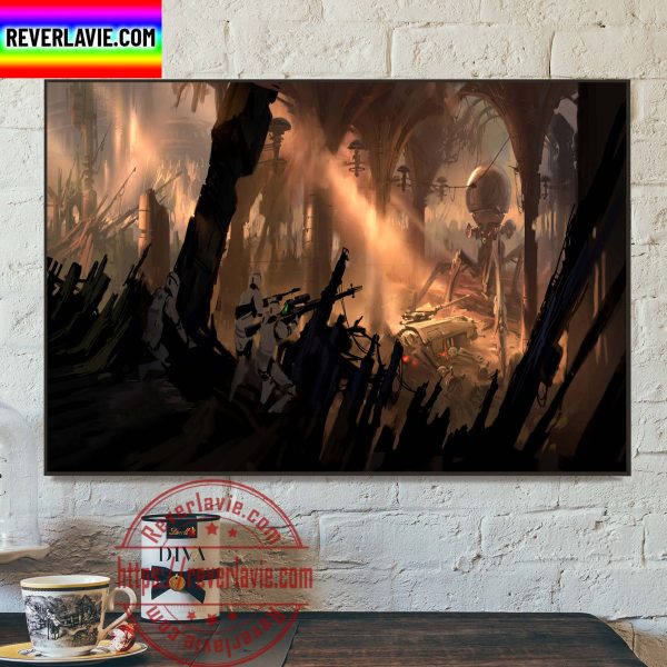 Star Wars Revenge Of The Sith Fan Art Home Decor Poster Canvas