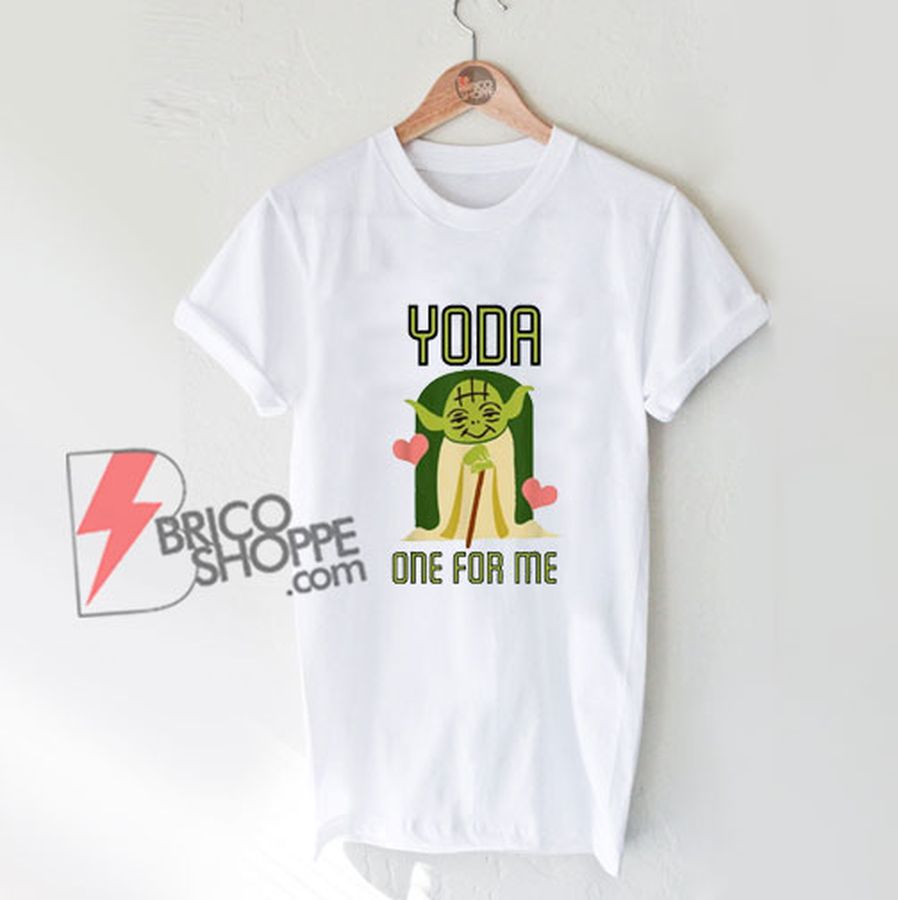 Star Wars Yoda One For Me Camiseta de manga corta T-Shirt