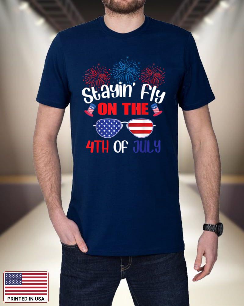 Stayin' Fly On 4th Of July Cute Fourth Of July Baby Toddler qJ1bD