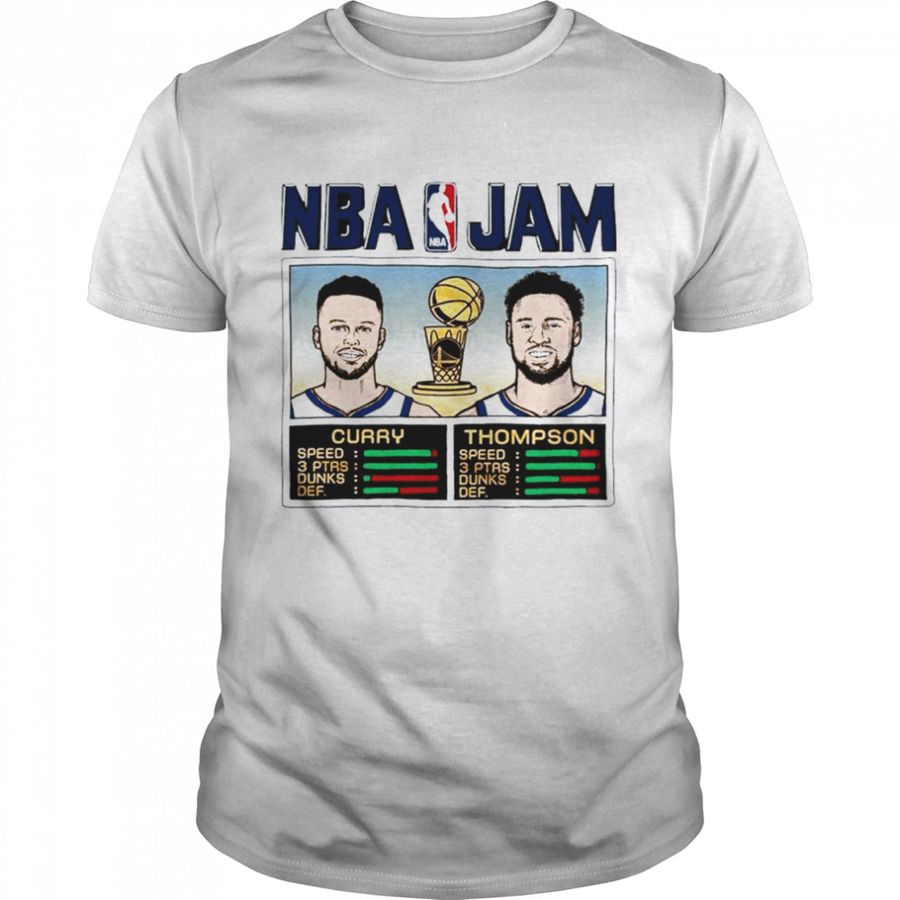 Stephen Curry and Klay Thompson Golden State Warriors 2022 NBA Finals Champions shirt